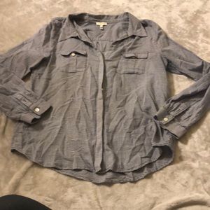 Joie plaid button down